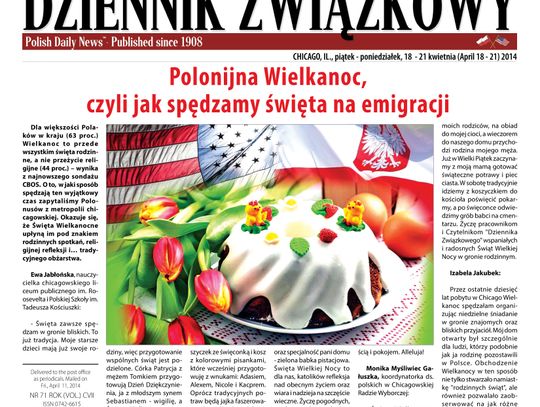 Wielkanocne wydanie "Dziennika Związkowego" już w sklepach!