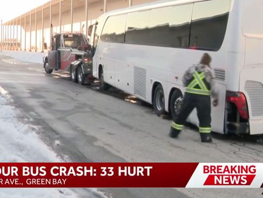 Wielu rannych po wypadku autokaru z Chicago w Wisconsin