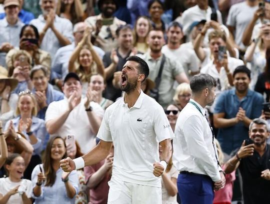 Wimbledon - Djoković rywalem Sinnera w półfinale