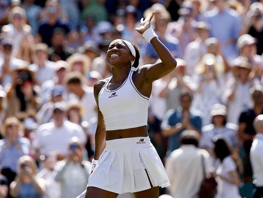 Wimbledon - Gauff pierwszą półfinalistką