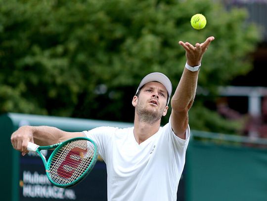 Wimbledon - Hurkacz awansował do trzeciej rundy