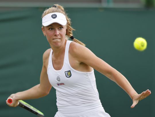 Wimbledon - Magdalena Fręch odpadła w pierwszej rundzie