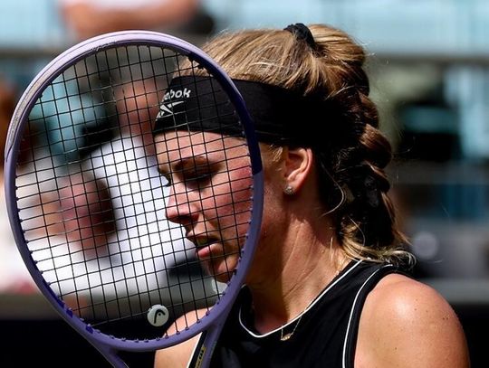 Wimbledon - Magdalena Fręch odpadła w pierwszej rundzie