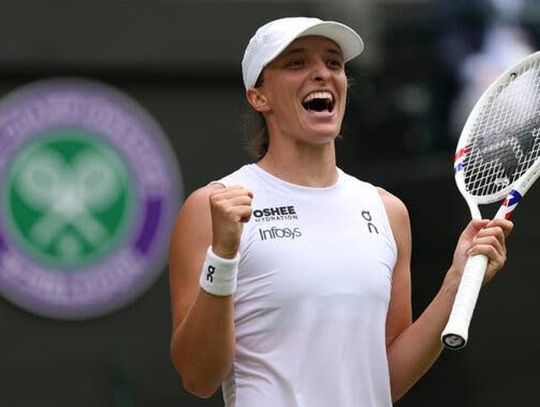 Wimbledon - Świątek podbiła nowe terytorium