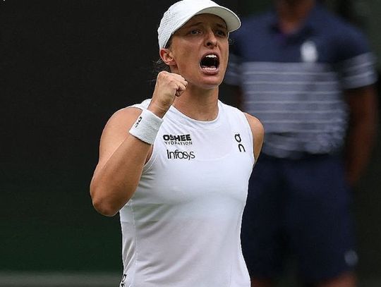 Wimbledon - Świątek: starałam się wykonać swoją pracę