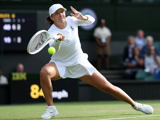 Wimbledon - Świątek: zrobiłam to, co było konieczne