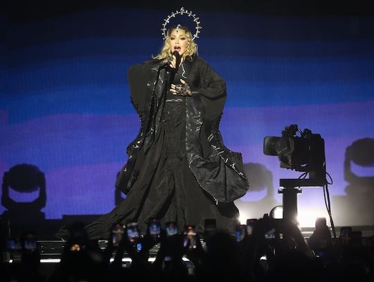 Włochy. Madonna spędziła swoje 66. urodziny w Pompejach