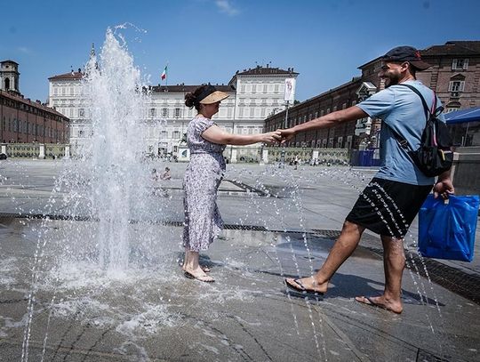 Włochy. Na południu zanotowano temperatury powyżej 47 stopni C przy gruncie