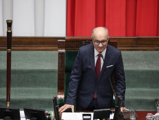 Włodzimierz Czarzasty zastąpił w fotelu marszałka Sejmu Szymona Hołownię