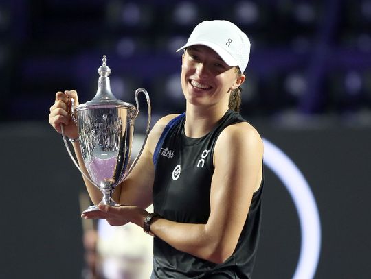 WTA Finals - Świątek: nie myślałam o powrocie na pierwsze miejsce, skupiałam się na grze