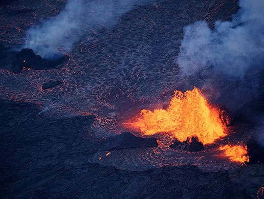 Wulkan Kilauea na Hawajach wybucha w tym roku po raz trzeci (WIDEO)