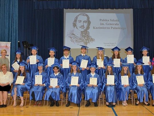 Wyjątkowe chwile – uroczystość graduacji w Polskiej Szkole im. Generała K. Pułaskiego w Harwood Heights