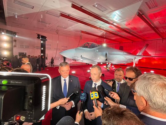 Zaprezentowano pierwszy myśliwiec piątej generacji dla Polski, F-35 Husarz