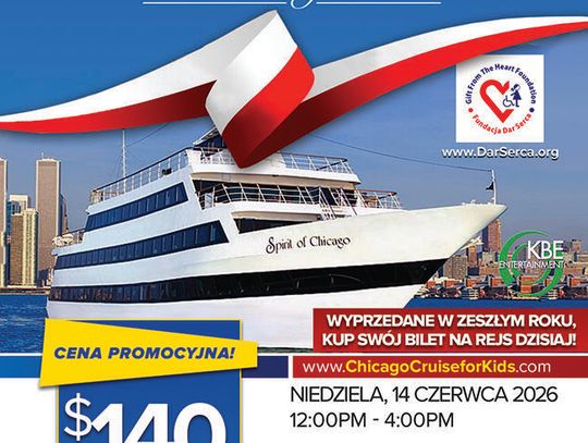 Zaproszenie na charytatywny rejs Fundacji Dar Serca