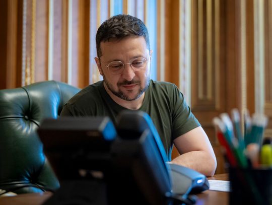 Zełenski: czekam kto z Rosji przyjedzie na rozmowy w Stambule