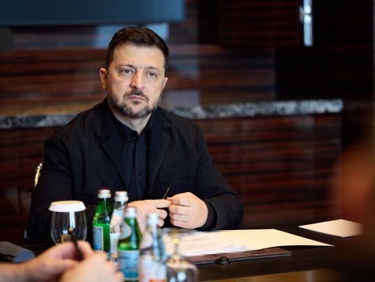 Zełenski ogłosił wstrzymanie ognia w wojnie z Rosją, poczynając od północy z wtorku na środę