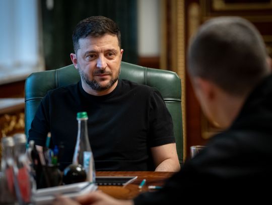 Zełenski otrzymał projekt planu pokojowego USA