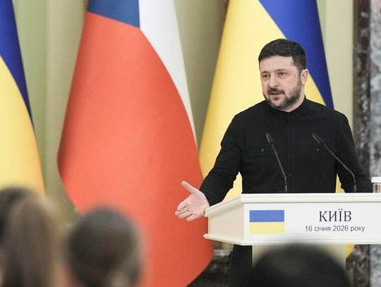 Zełenski: porozumienie w sprawie pokoju może być podpisane w Davos