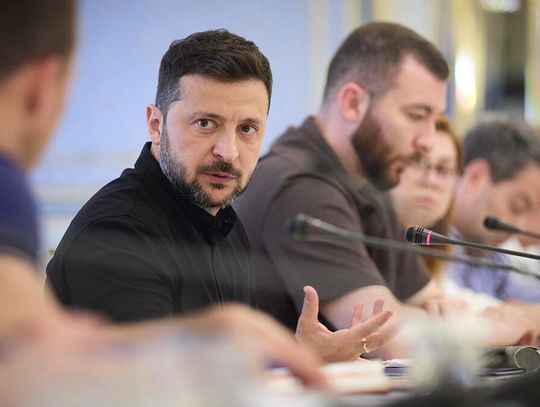 Zełenski proponuje Rosji zawieszenie broni do czasu swego spotkania z Putinem