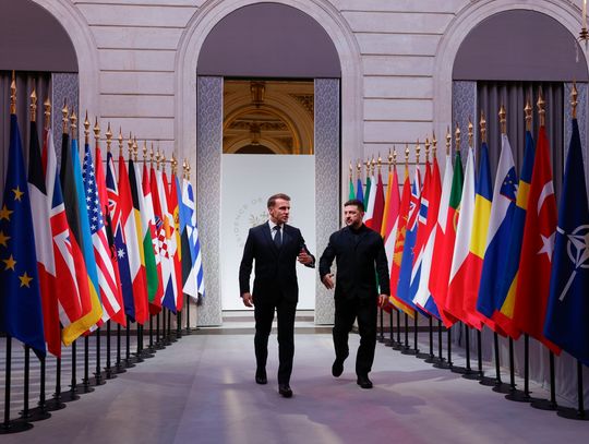 Zełenski: rozmawiałem z prezydentem Macronem o wsparciu, które wzmocniłoby nas w dyplomacji