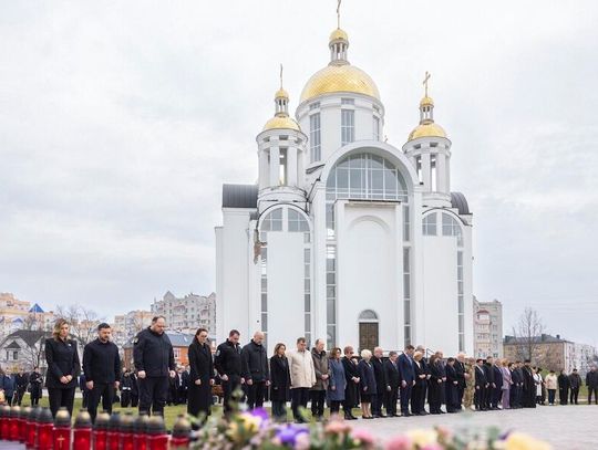 Zełenski złożył życzenia wielkanocne chrześcijanom obrządku zachodniego