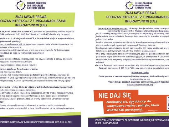 Znaj swoje prawa na wypadek zatrzymania przez ICE