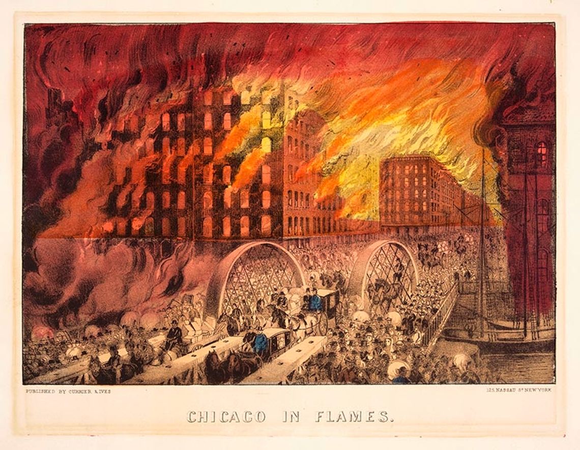 150 lat temu wybuchł Wielki Pożar w Chicago