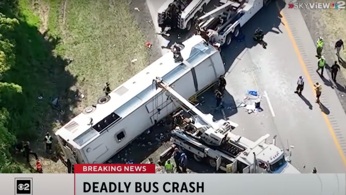 5 ofiar śmiertelnych i wielu rannych w wypadku autobusu w stanie Nowy Jork (WIDEO)
