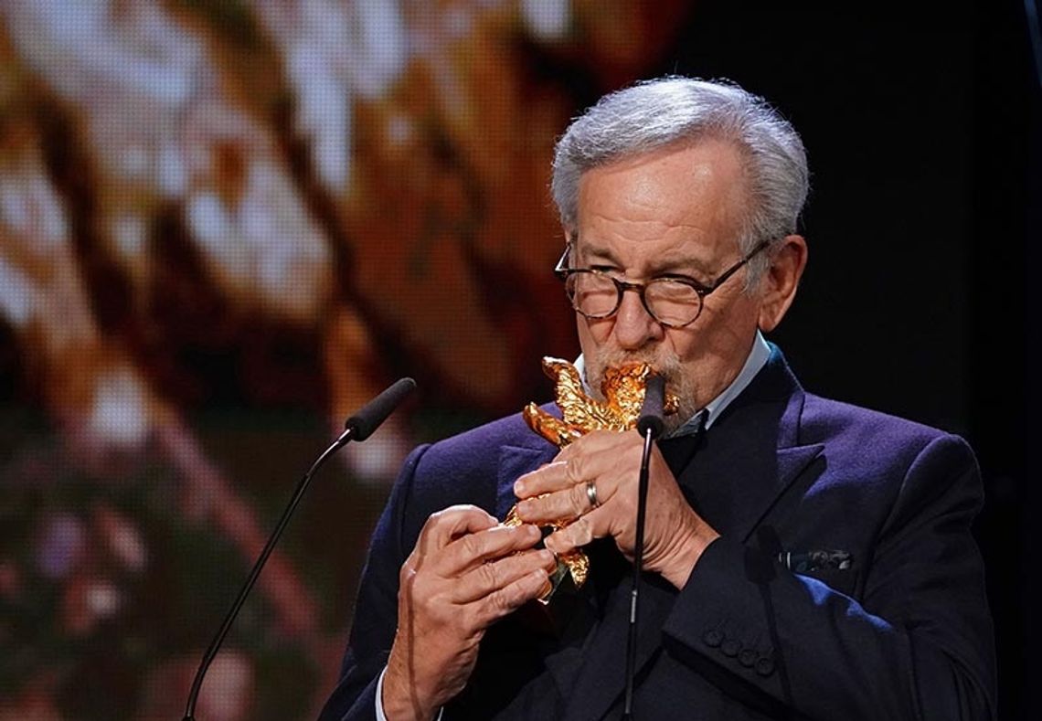 73. Berlinale. Steven Spielberg odebrał Honorowego Złotego Niedźwiedzia za całokształt twórczości