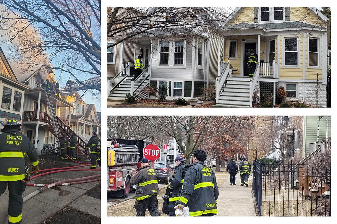 81-letni mężczyzna zginął w pożarze na północy Chicago