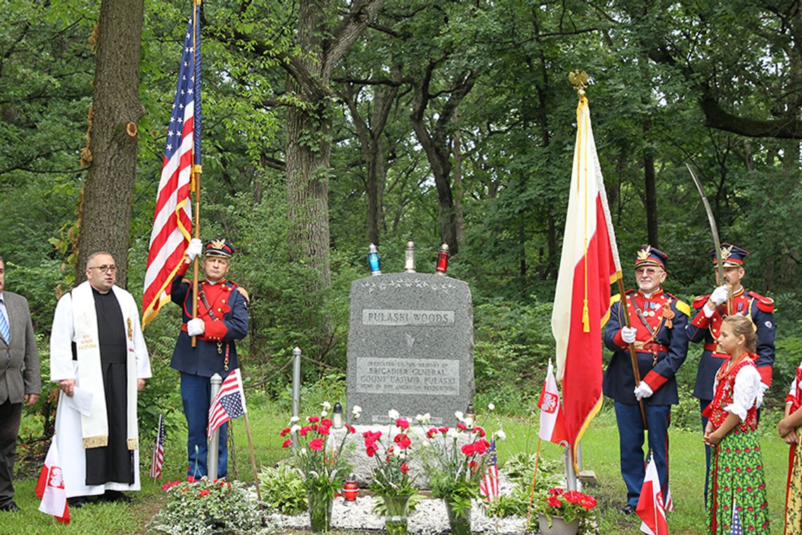 88. rocznica odsłonięcia pomnika Kazimierza Pułaskiego w Willow Springs