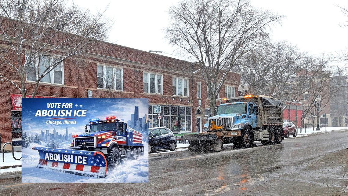 „Abolish ICE” zwycięską nazwą odśnieżarki w miejskim konkursie