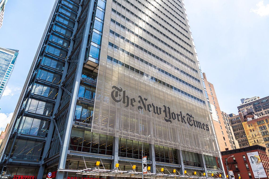 Administracja USA oskarża „New York Times” o łamanie prawa przy rekrutacji pracowników