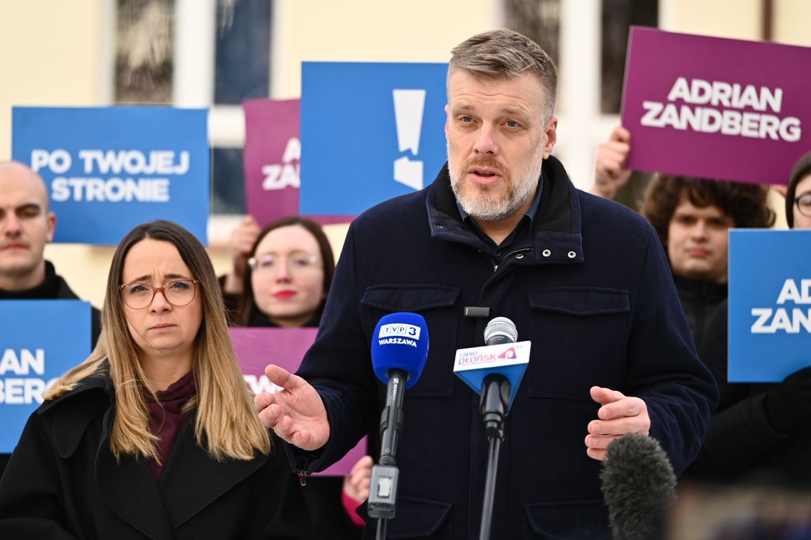 Adrian Zandberg kandydatem partii Razem na prezydenta