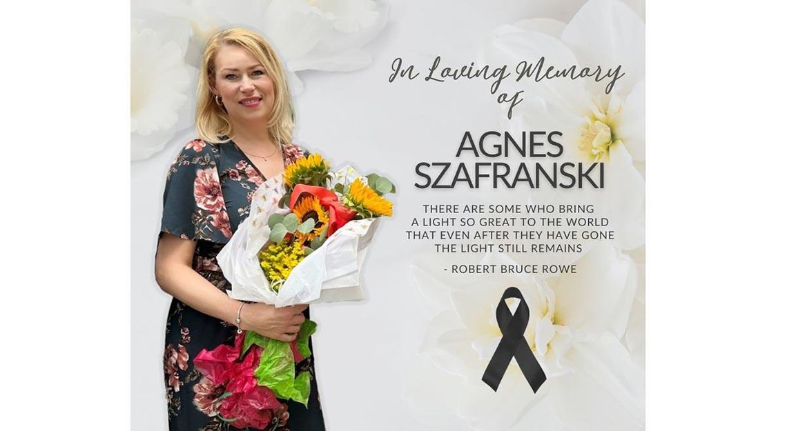 Agnieszka Szafranski, menedżer ds. marketingu Związku Narodowego Polskiego, zginęła w wypadku w Polsce