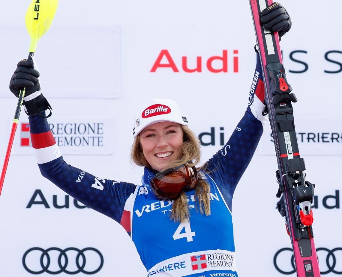 Alpejski PŚ - 100. zwycięstwo Shiffrin