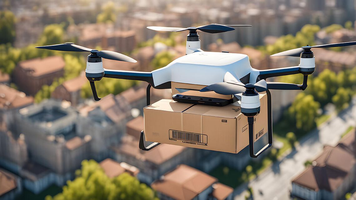 Amazon będzie dostarczać paczki dronami również w Chicago Amazon będzie dostarczać paczki dronami również w Chicago