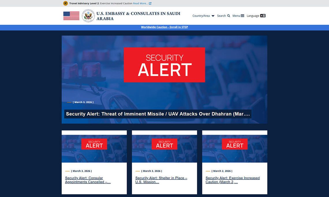 Ambasada USA w Arabii Saudyjskiej trafiona przez irańskie drony; Trump zapowiedział odwet