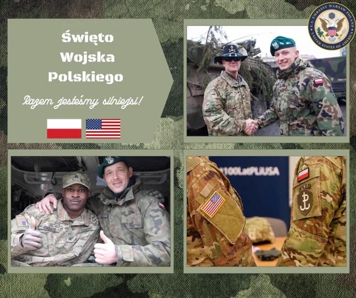 Ambasador USA złożył życzenia polskim żołnierzom