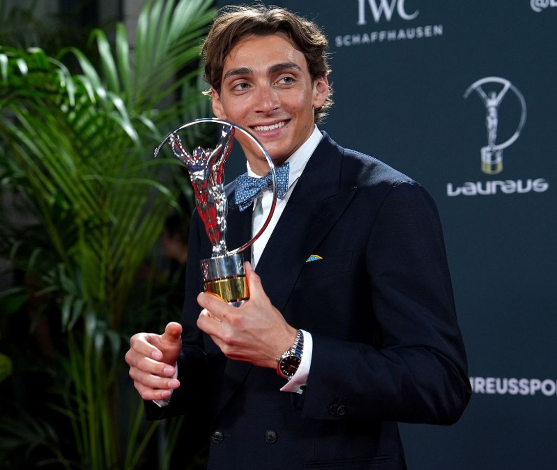 Amerykańska gimnastyczka Biles i szwedzki tyczkarz Duplantis najlepszymi sportowcami 2024 roku Amerykańska gimnastyczka Biles i szwedzki tyczkarz Duplantis najlepszymi sportowcami 2024 roku