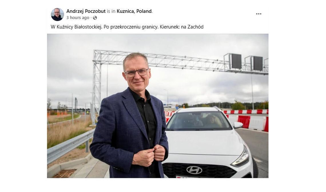 Andrzej Poczobut już w Polsce; chce jeszcze wrócić na Białoruś