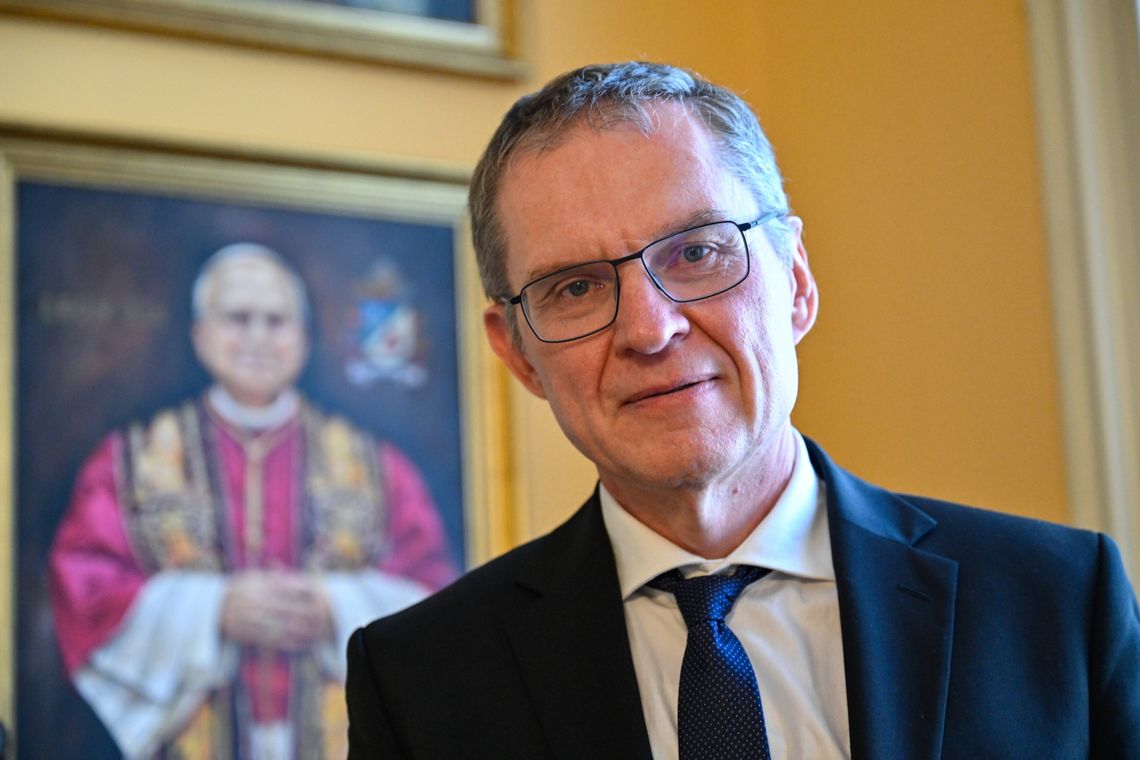 Andrzej Poczobut spotkał się z papieżem Leonem XIV Andrzej Poczobut spotkał się z papieżem Leonem XIV