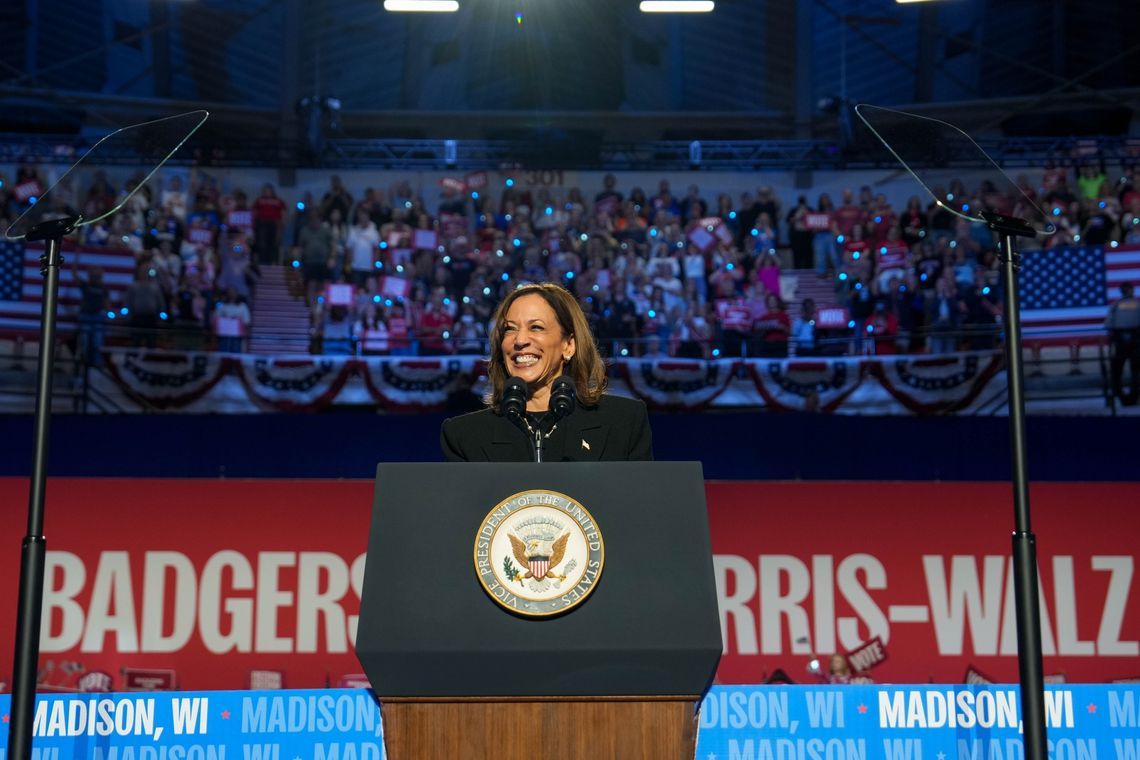 AP: Wiceprezydent Kamala Harris wygrała wybory w Illinois