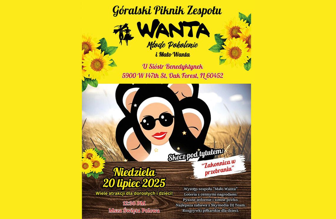 Atak nożem i kontrowersyjny występ na góralskim pikniku w Oak Forest Atak nożem i kontrowersyjny występ na góralskim pikniku w Oak Forest