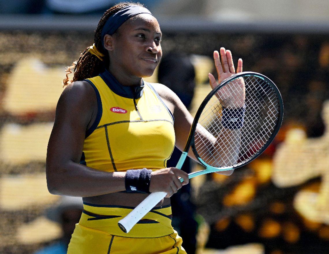 Australian Open - Gauff: trzeba podchodzić do meczu tak, jakby puchar był wciąż daleko