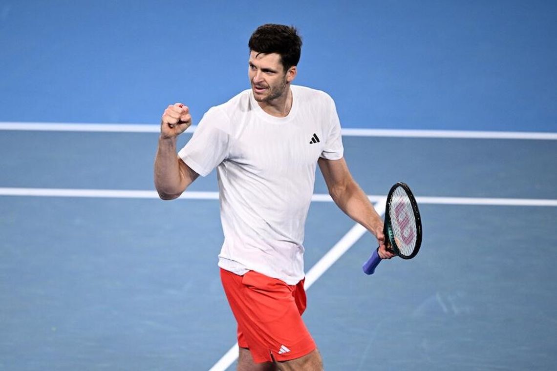 Australian Open - Hurkacz zarzeka się, że nie nabrał masy