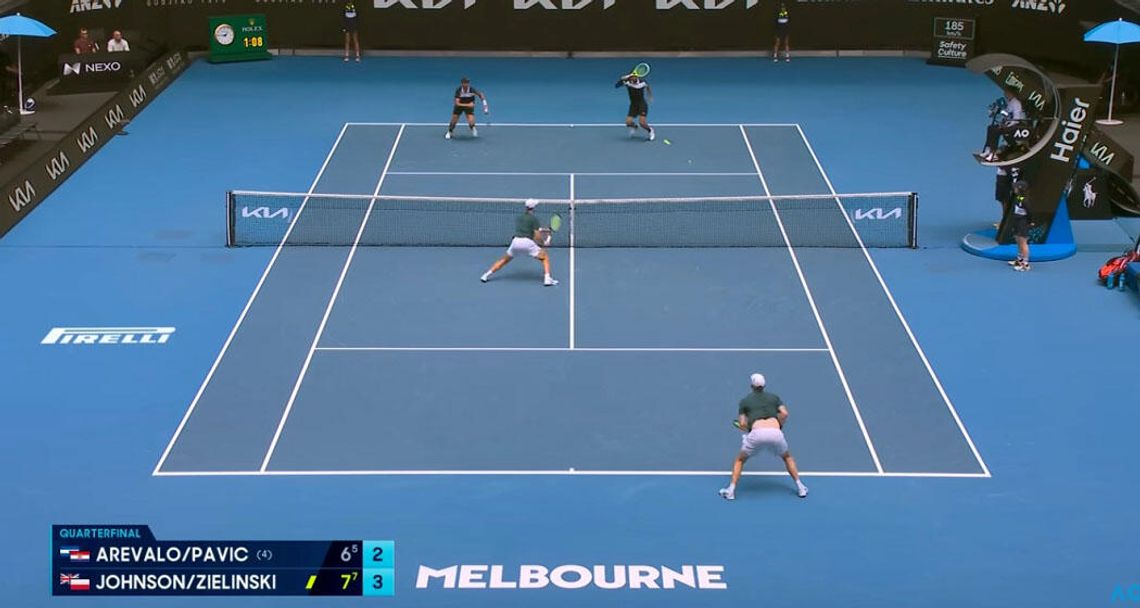 Australian Open -  Jan Zieliński w półfinale debla