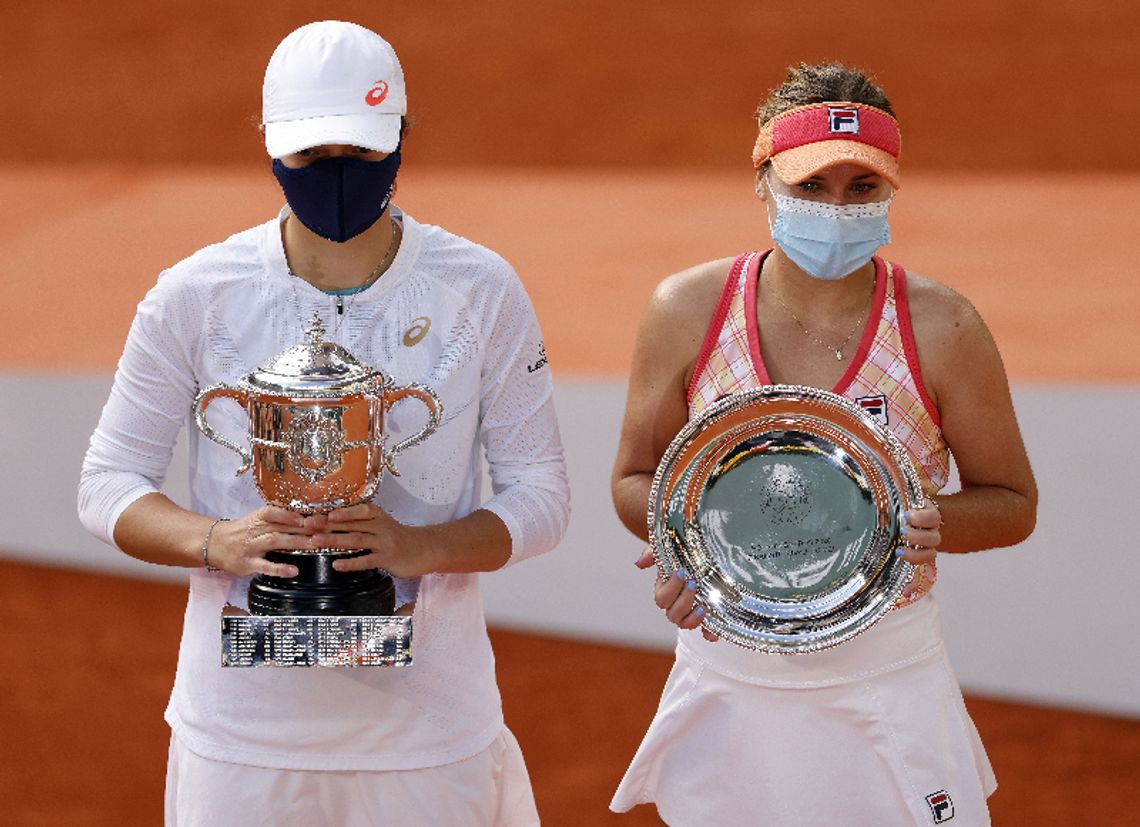 Australian Open - Świątek: kiedyś grałam z Kenin w finale, teraz w pierwszej rundzie