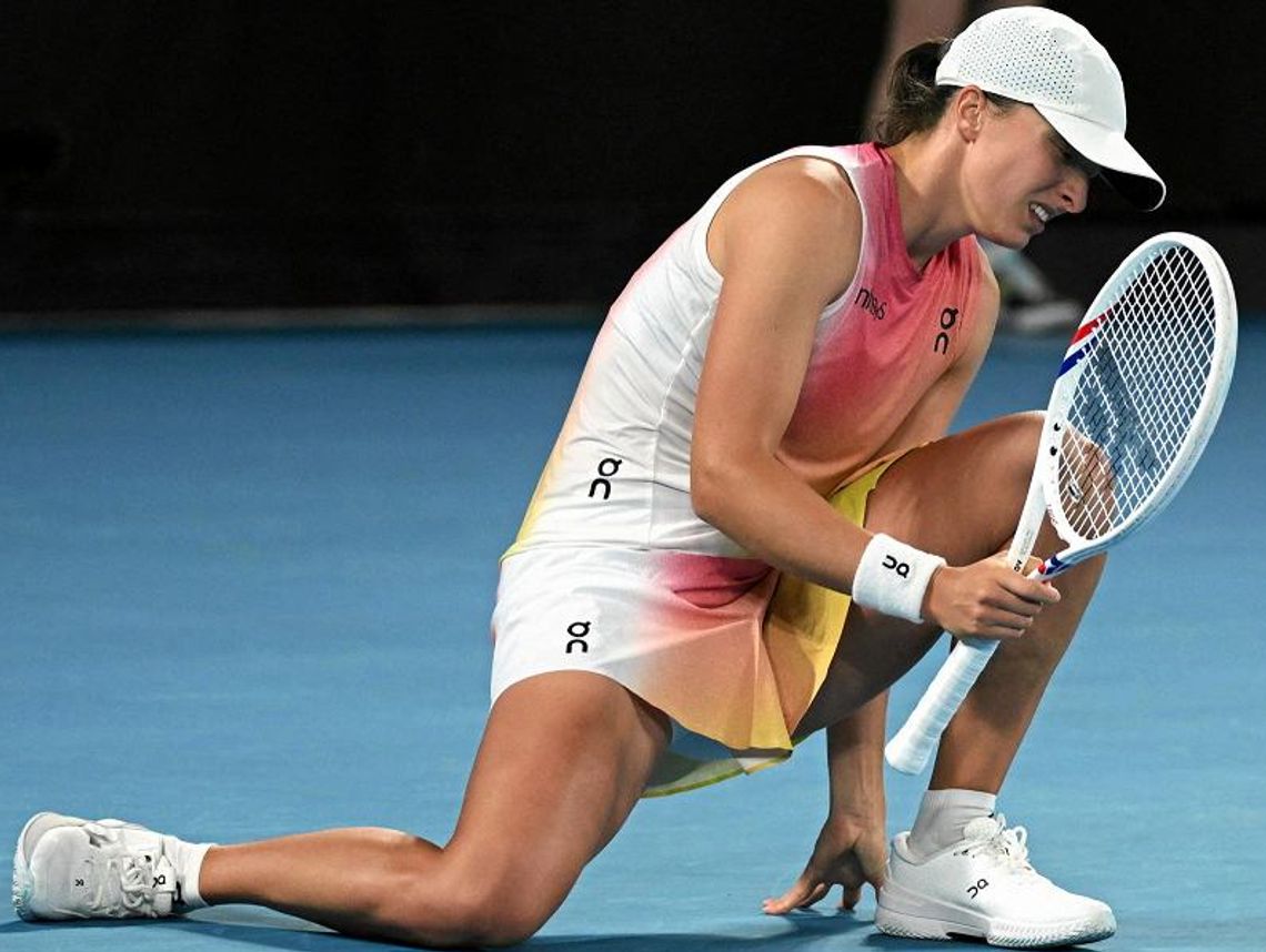 Australian Open - Świątek: nie ma sposobu na wygranie meczu, jeśli się nie ruszasz