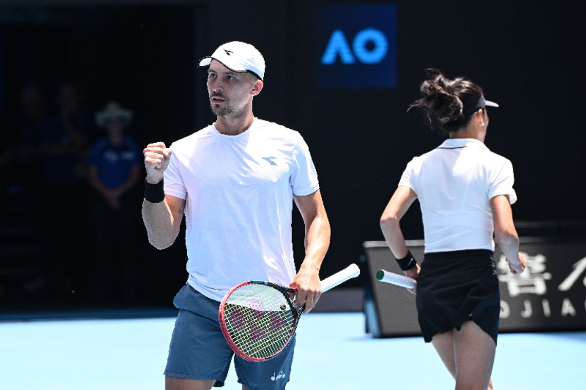 Australian Open - Zieliński: dziękuję Su-Wei za pomoc w przełamaniu "polskiej klątwy"